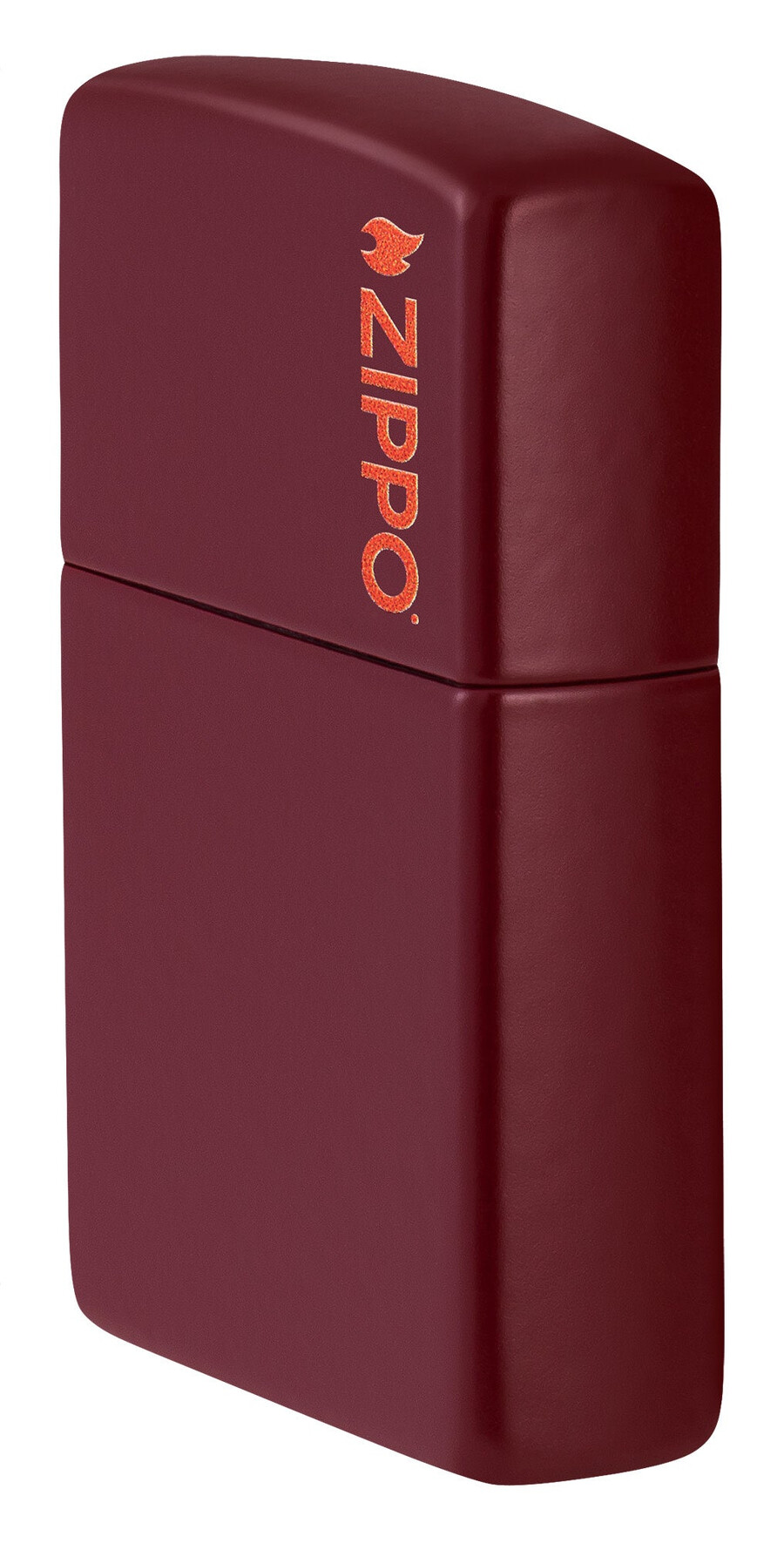 logotipo clásico de zippo merlot