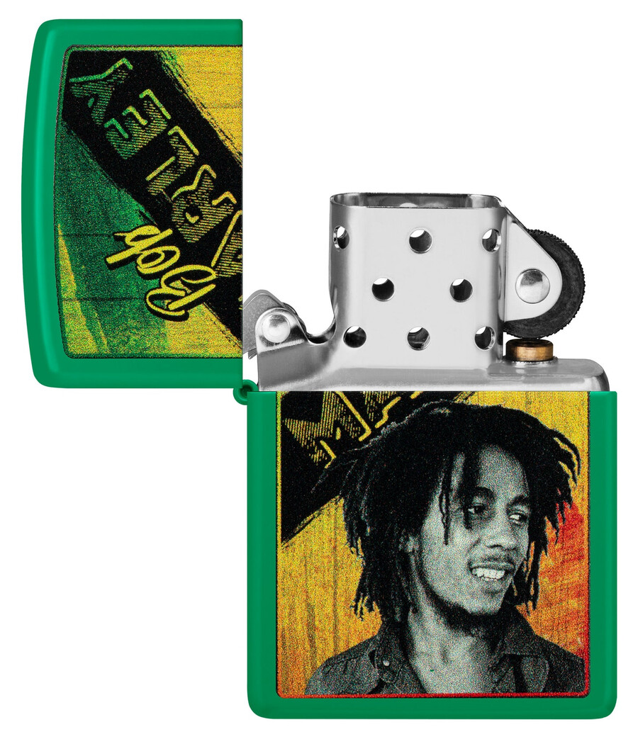 diseño verde hierba de bob marley