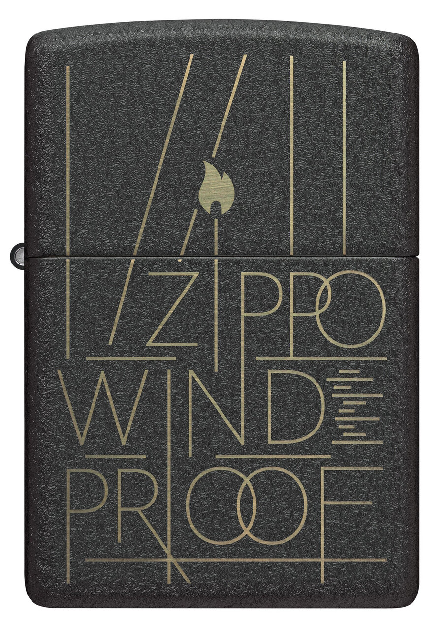 diseño zippo de arte lineal
