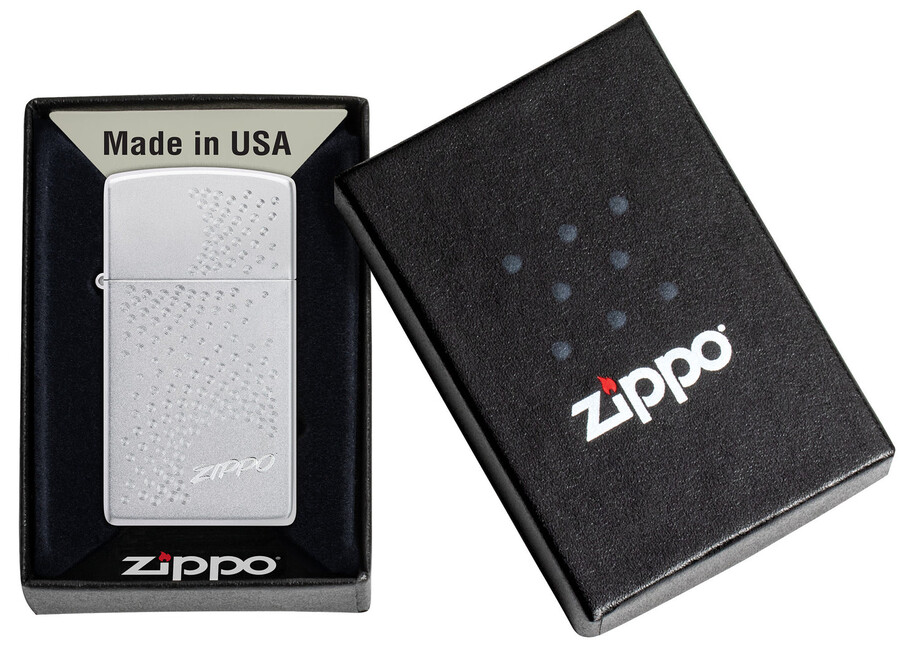 diseño de puntos zippo slim