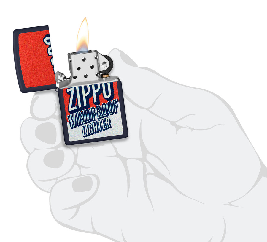 diseño zippo con bloques de colores
