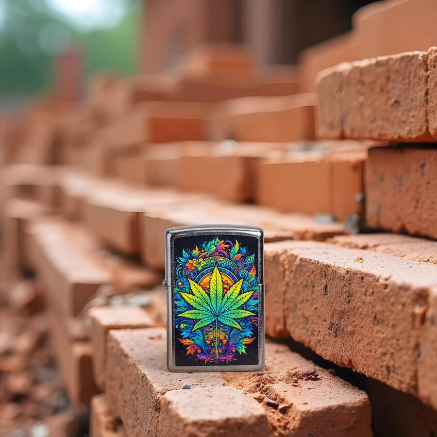 diseño cautivador de cannabis