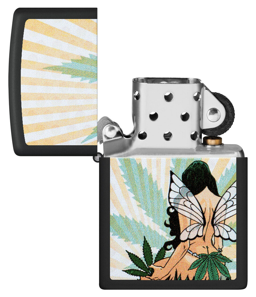 diseño de hada del cannabis