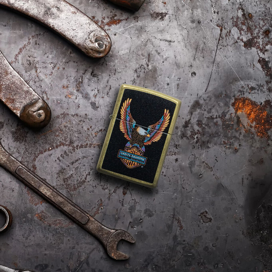 diseño de águila de harley-davidson