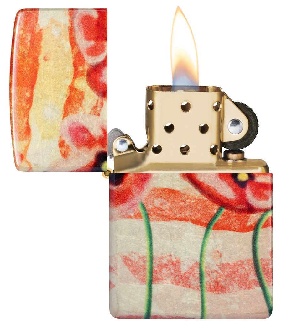 diseño de amapola americana