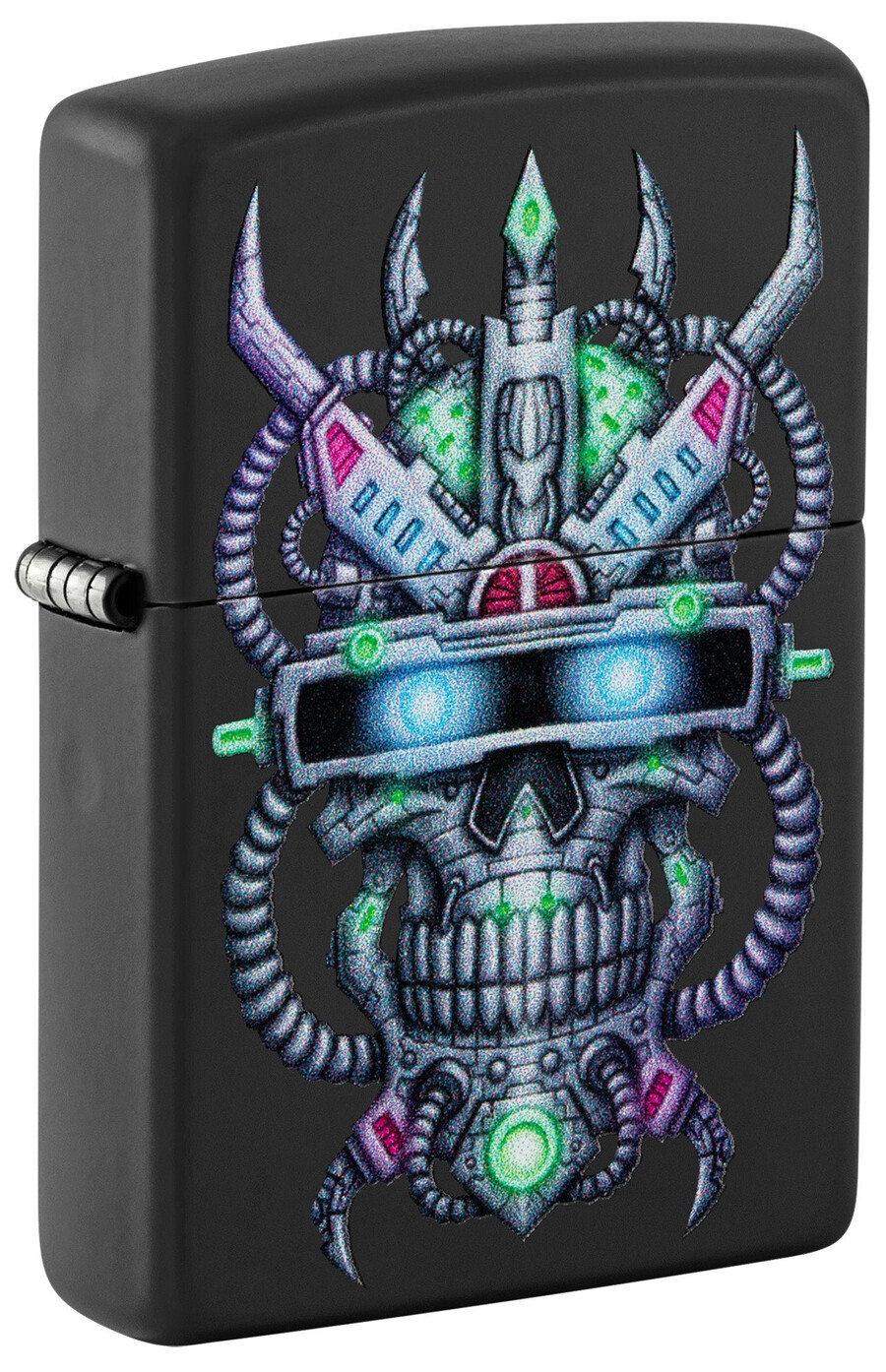 diseño de calavera cibernética