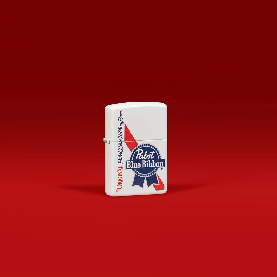 diseño original de pabst blue ribbon