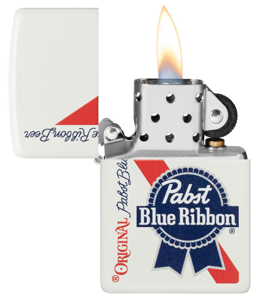 diseño original de pabst blue ribbon