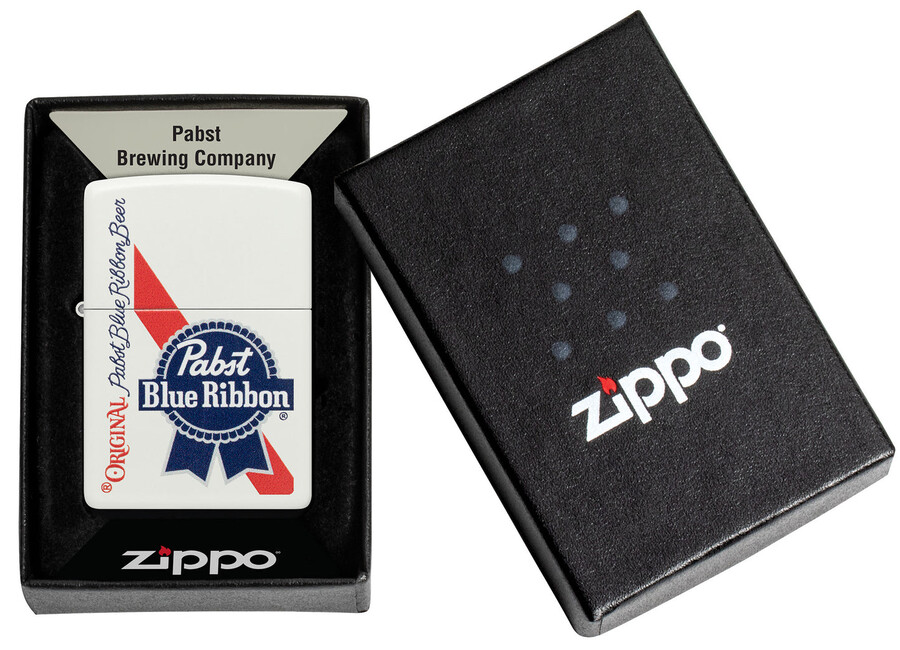 diseño original de pabst blue ribbon