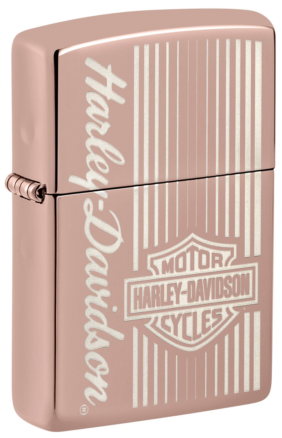 diseño harley-davidson en oro rosa